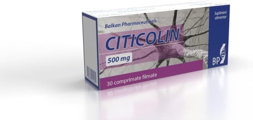 BP PRO HEALTH Citicoline 500 mg - 500 mg Citicoline (as Citicoline sodium) per tablet - 30 film-coated tablets