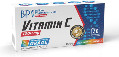 BP PRO HEALTH Vitamin C 1000 mg - 1250% NRV per tablet - 30 film-coated tablets