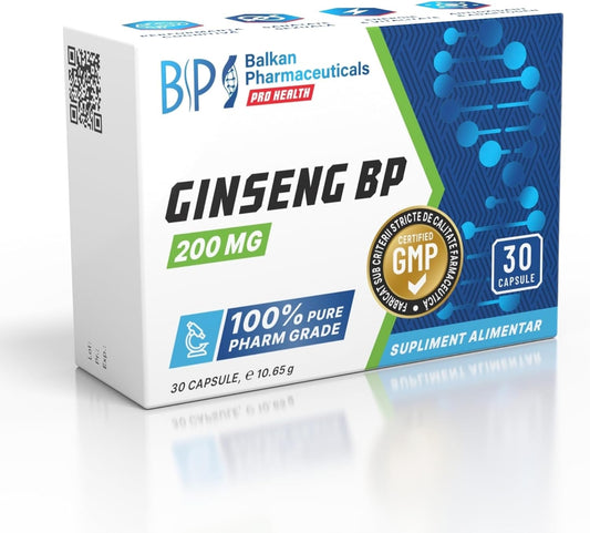 BP PRO HEALTH Ginseng BP 200 mg - 20 mg Ginsenosit içeren Panax ginseng kök ekstresi - 30 Kapsül