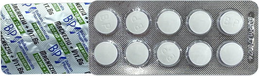 BP PRO HEALTH Magnezyum Şelat + B6 Vitamini - 100 mg Magnezyum bisglisinat + 10 mg B6 - 30 Film Tablet