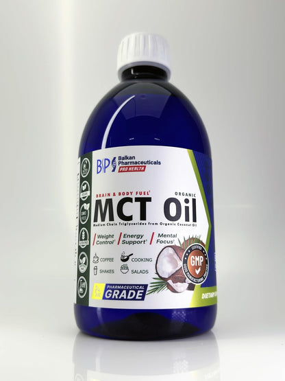 BP PRO HEALTH MCT Oil from Coconut Oil - 14 g MCT per serving - 500 ml