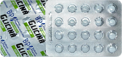 BP PRO HEALTH Glycine 100 mg Sublingual Tablets - Double Pack - 2 x 60 Tablets